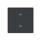 BUSCH-JAEGER - Smart Switch 1-fach Smart Switch mit Symbol Jalousie anthrazit - Plattform 63