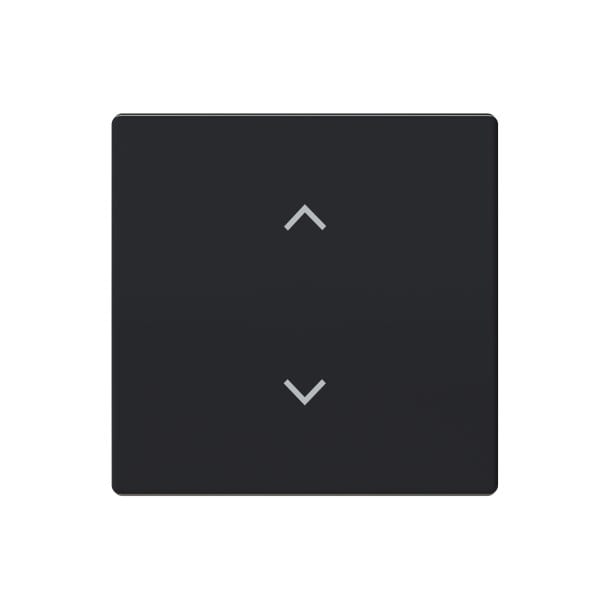 BUSCH-JAEGER - Smart Switch 1-fach Smart Switch mit Symbol Jalousie schwarz matt - Plattform 63