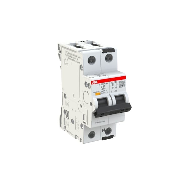 ABB - Sicherungsautomat 1+N-polig Charakteristik Z Bemessungsstrom 3A 25kA