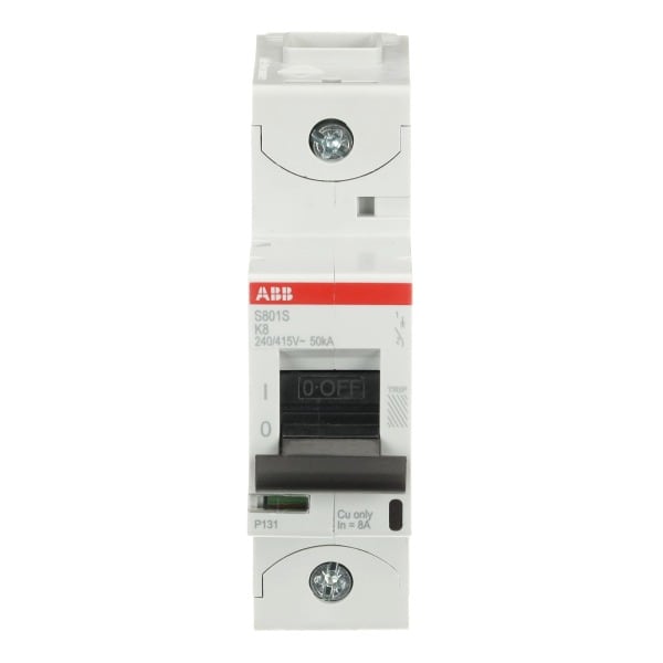 ABB - HLS-Sicherungsautomat 1-polig Charakteristik K Bemessungsstrom 8A 50kA/400VAC