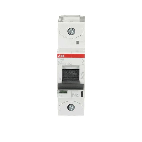 ABB - HLS-Sicherungsautomat 1-polig Charakteristik K Bemessungsstrom 10A 50kA/400VAC