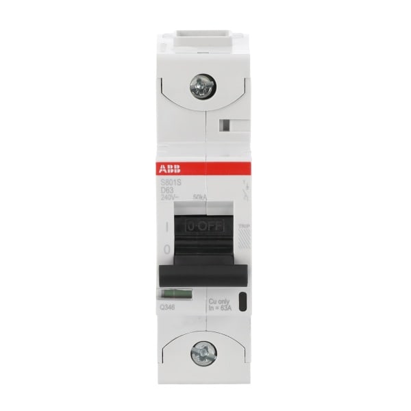 ABB - HLS-Sicherungsautomat 1-polig Charakteristik D Bemessungsstrom 63A 50kA/400VAC