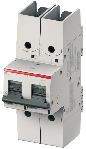 ABB - Hochleistungs-Sicherungsautomat 1A K 1000V AC=Icu 1.5kA 2P