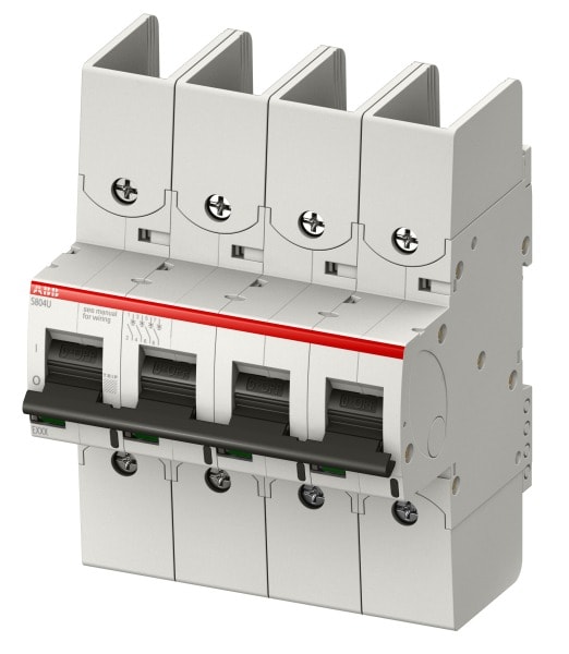 ABB - HLS-Sicherungsautomat 4-polig Char Z Bemessungsstrom 50A AC/DC Anwendung UL489