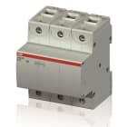 ABB - Selbstrückstellender Kurzschlussstrombegrenzer 1-polig 63A 100kA/400VAC IEC-Vers