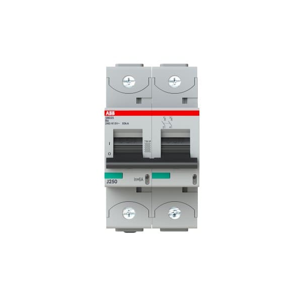 ABB - HLS-Sicherungsautomat 2-polig Charakteristik B Bemessungsstrom 6A 50kA/400VAC