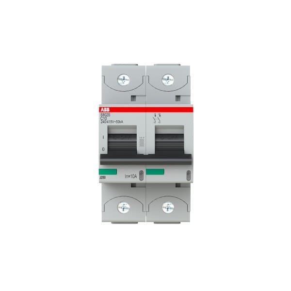 ABB - HLS-Sicherungsautomat 2-polig Charakteristik C Bemessungsstrom 10A 50kA/400VAC