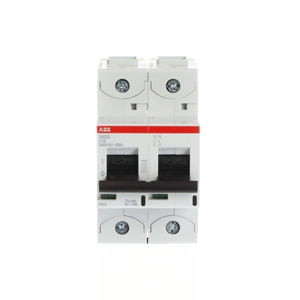 ABB - HLS-Sicherungsautomat 2-polig Charakteristik C Bemessungsstrom 16A 50kA/400VAC