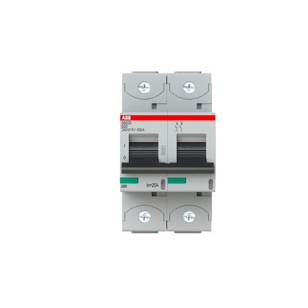 ABB - HLS-Sicherungsautomat 2-polig Charakteristik D Bemessungsstrom 25A 50kA/400VAC