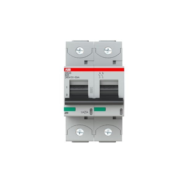ABB - HLS-Sicherungsautomat 2-polig Charakteristik B Bemessungsstrom 25A 50kA/400VAC