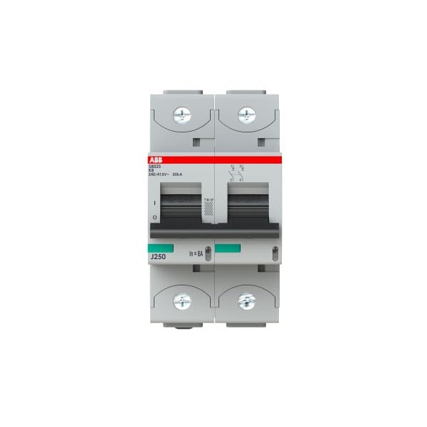 ABB - HLS-Sicherungsautomat 2-polig Charakteristik K Bemessungsstrom 8A 50kA/400VAC