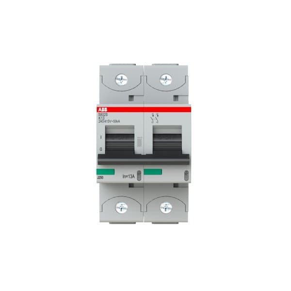 ABB - HLS-Sicherungsautomat 2-polig Charakteristik K Bemessungsstrom 13A 50kA/400VAC