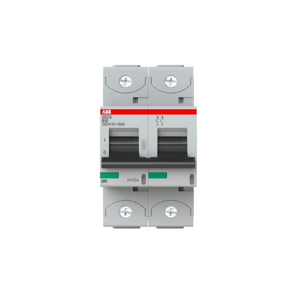 ABB - HLS-Sicherungsautomat 2-polig Charakteristik B Bemessungsstrom 50A 50kA/400VAC