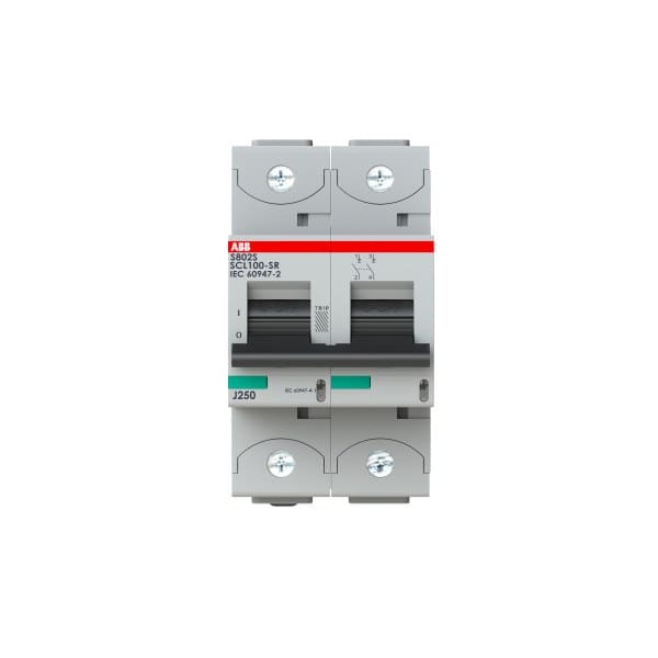 ABB - Selbstrückstellender Kurzschlussstrombegrenzer 2-polig 100A 100kA/400VAC IEC-Ver