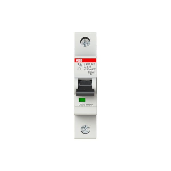 ABB - Sicherungsautomat 1-polig Charakteristik C 1.6A 10kA Bahnzulassung