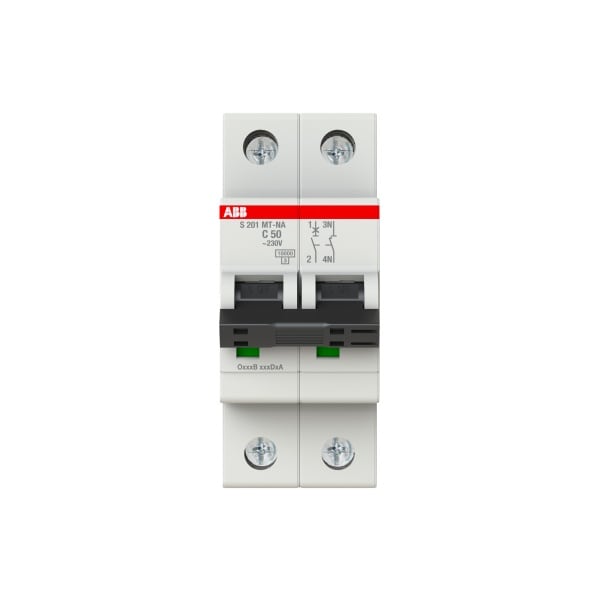 ABB - Sicherungsautomat 1+N-polig Charakteristik C 50A 10kA Bahnzulassung