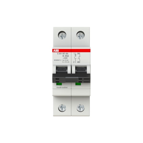 ABB - Sicherungsautomat 1+N-polig Charakteristik K 25A 10kA Bahnzulassung