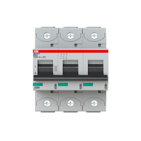 ABB - HLS-Sicherungsautomat 3-polig Strangschutz SP 63A PV-Anwendungen bis 1500VDC