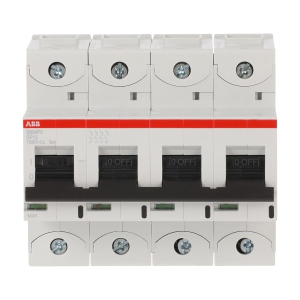 ABB - HLS-Sicherungsautomat 4-polig Strangschutz SP 13A PV-Anwendungen bis 1500VDC