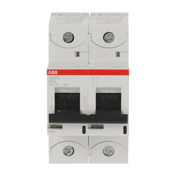 ABB - HLS-Sicherungsautomat 2-polig Strangschutz SP 40A PV-Anwendungen bis 1500VDC