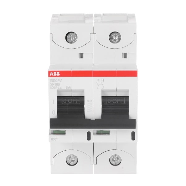 ABB - HLS-Sicherungsautomat 2-polig Strangschutz SP 100A PV-Anwendungen bis 1500VDC