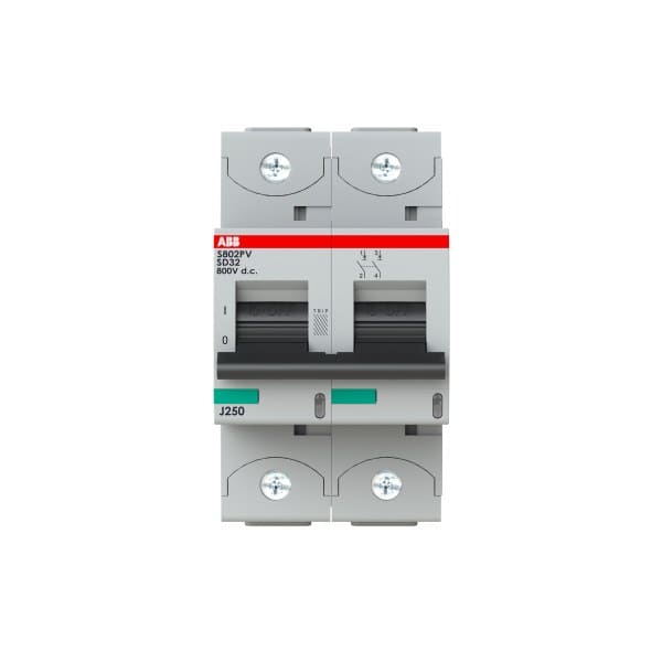 ABB - HLS-Sicherungslasttrennschalter 2-polig 32A für PV-Anwendungen bis 1500VDC