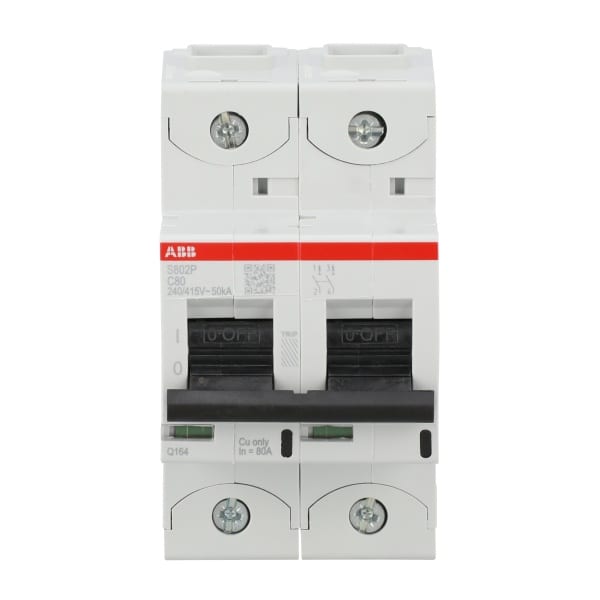 ABB - HLS-Sicherungsautomat 2-polig Charakteristik C Bemessungsstrom 80A 50kA/400VAC