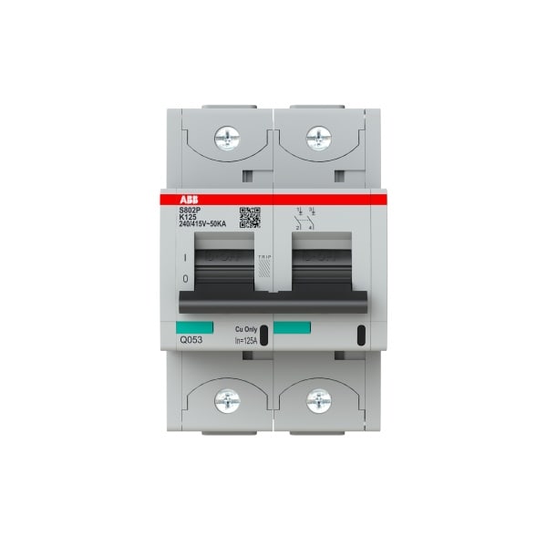 ABB - HLS-Sicherungsautomat 2-polig Charakteristik K Bemessungsstrom 125A 50kA/400VAC
