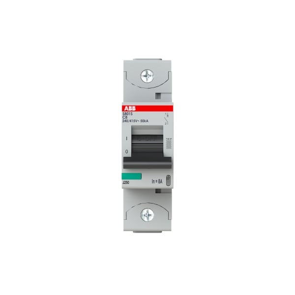 ABB - HLS-Sicherungsautomat 1-polig Charakteristik C Bemessungsstrom 8A 50kA/400VAC