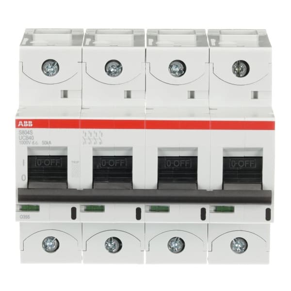 ABB - HLS-Sicherungsautomat 4-polig Charakteristik B Bemessungsstrom 40A AC/DC Anwend