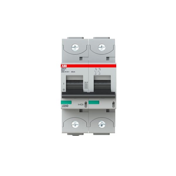 ABB - HLS-Sicherungsautomat 2-polig Charakteristik D Bemessungsstrom 63A 50kA/400VAC