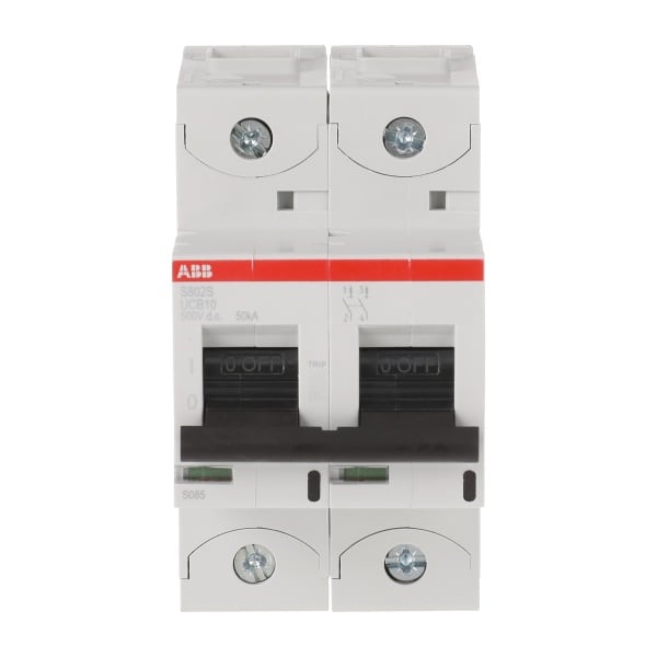 ABB - HLS-Sicherungsautomat 2-polig Charakteristik B Bemessungsstrom 10A AC/DC Anwend