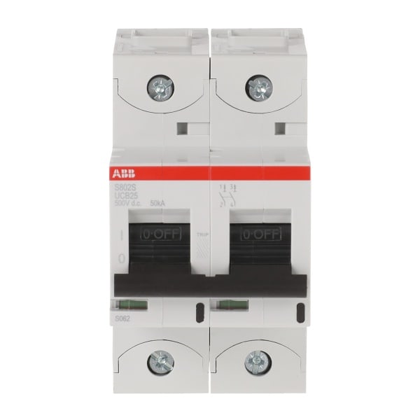 ABB - HLS-Sicherungsautomat 2-polig Charakteristik B Bemessungsstrom 25A AC/DC Anwend