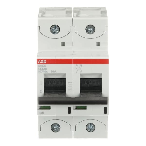 ABB - HLS-Sicherungsautomat 2-polig Charakteristik K Bemessungsstrom 10A AC/DC Anwend