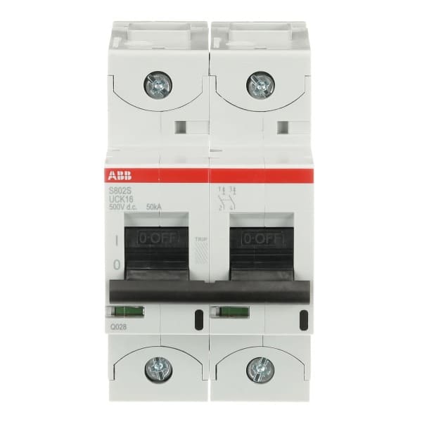 ABB - HLS-Sicherungsautomat 2-polig Charakteristik K Bemessungsstrom 16A AC/DC Anwend