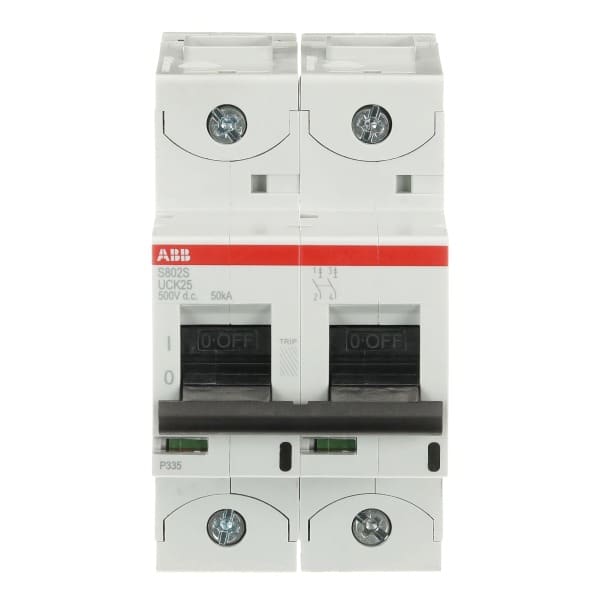 ABB - HLS-Sicherungsautomat 2-polig Charakteristik K Bemessungsstrom 25A AC/DC Anwend
