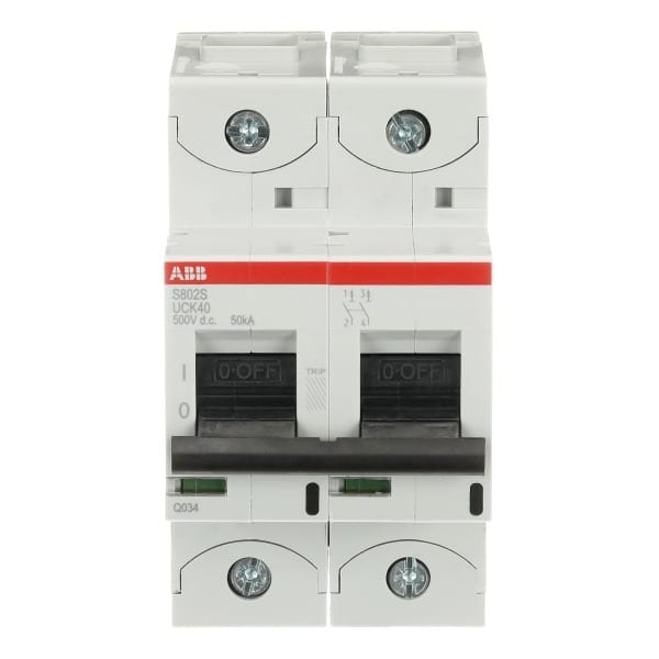 ABB - HLS-Sicherungsautomat 2-polig Charakteristik K Bemessungsstrom 40A AC/DC Anwend