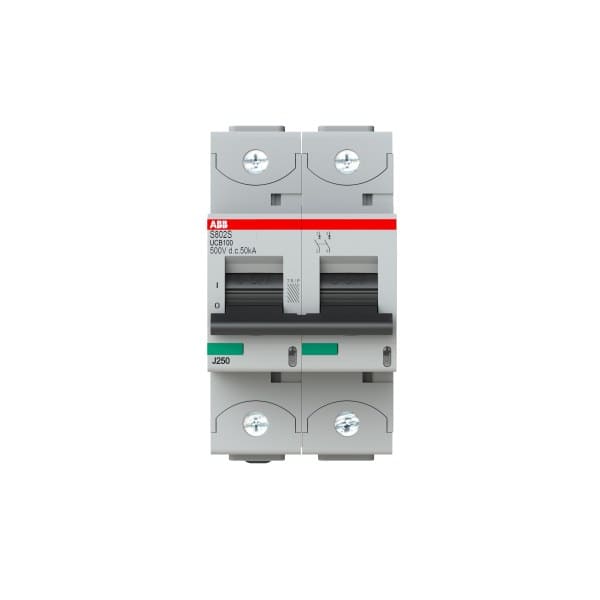 ABB - HLS-Sicherungsautomat 2-polig Charakteristik B Bemessungsstrom 100A AC/DC Anwend