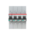ABB - HLS-Sicherungsautomat 4-polig Char D 100A 50kA/400VAC Ringkabelschuhanschluss