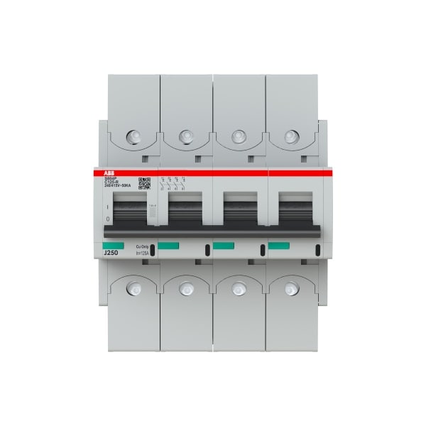 ABB - HLS-Sicherungsautomat 4-polig Char C 125A 50kA/400VAC Ringkabelschuhanschluss