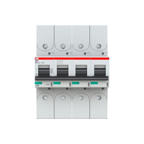 ABB - HLS-Sicherungsautomat 4-polig Char C 50A 50kA/400VAC Ringkabelschuhanschluss