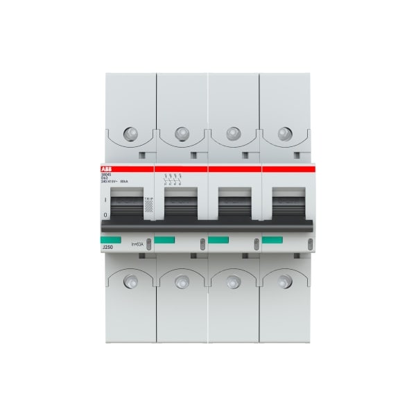 ABB - HLS-Sicherungsautomat 4-polig Char D 63A 50kA/400VAC Ringkabelschuhanschluss