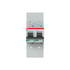 ABB - HLS-Sicherungsautomat 2-polig Char K 100A AC/DC Anwendung Ringkabelschuhanschlus