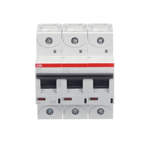 ABB - HLS-Sicherungsautomat 3-polig Charakteristik C Bemessungsstrom 6A 50kA/400VAC