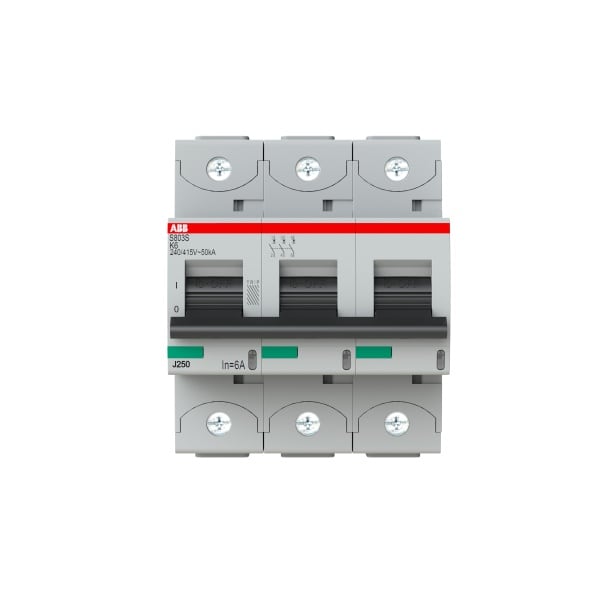 ABB - HLS-Sicherungsautomat 3-polig Charakteristik K Bemessungsstrom 6A 50kA/400VAC