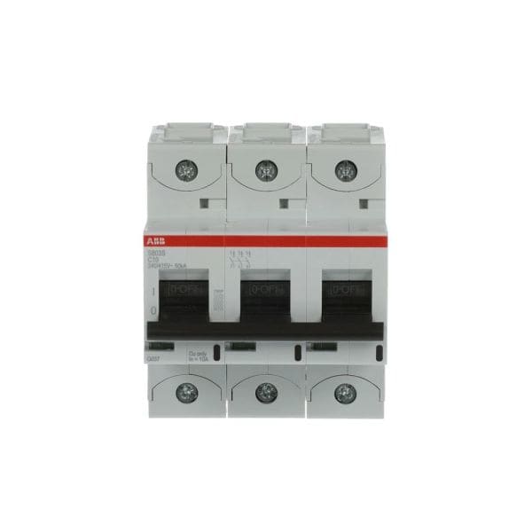 ABB - HLS-Sicherungsautomat 3-polig Charakteristik C Bemessungsstrom 10A 50kA/400VAC