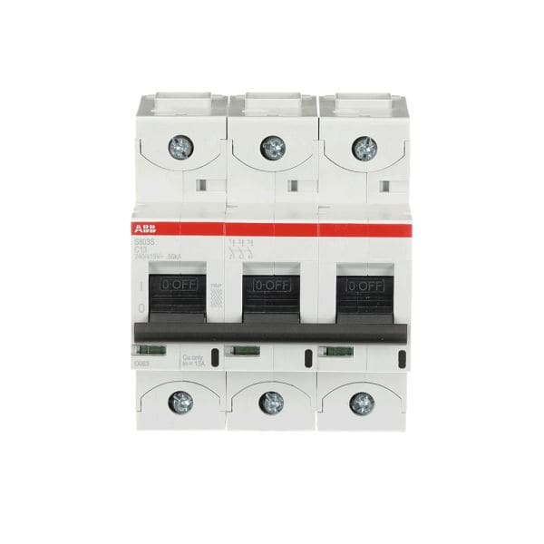 ABB - HLS-Sicherungsautomat 3-polig Charakteristik C Bemessungsstrom 13A 50kA/400VAC