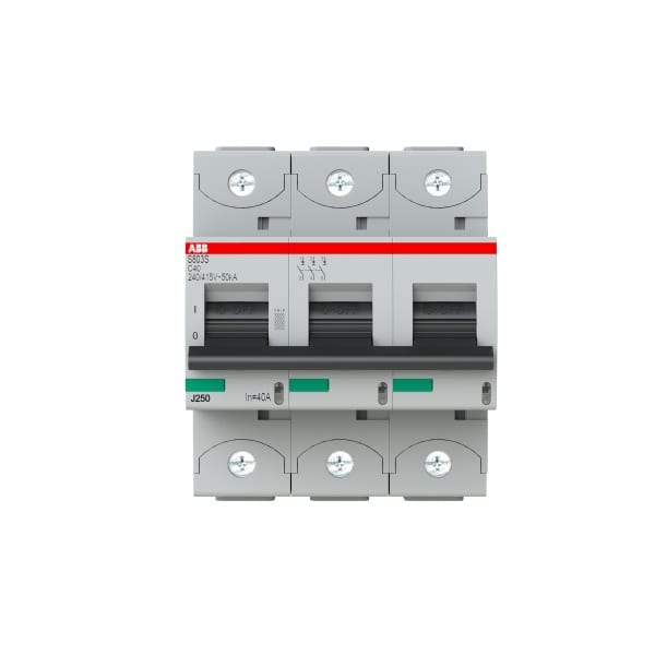 ABB - HLS-Sicherungsautomat 3-polig Charakteristik C Bemessungsstrom 40A 50kA/400VAC