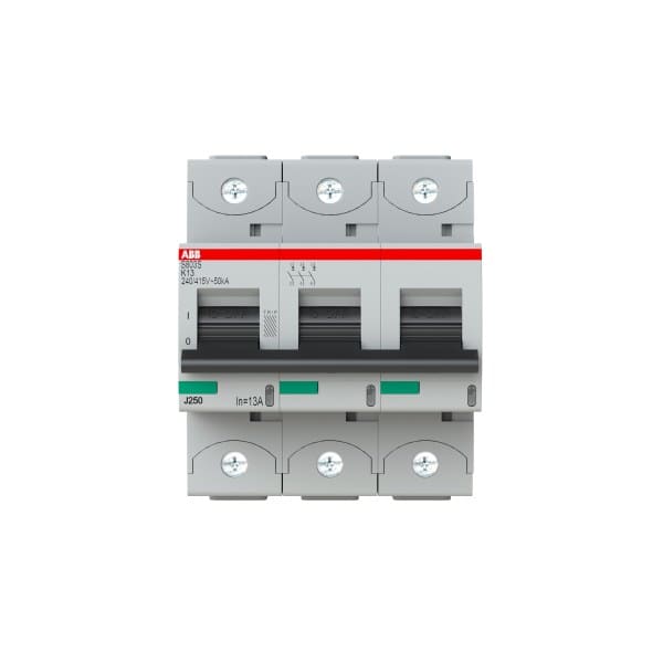 ABB - HLS-Sicherungsautomat 3-polig Charakteristik K Bemessungsstrom 13A 50kA/400VAC