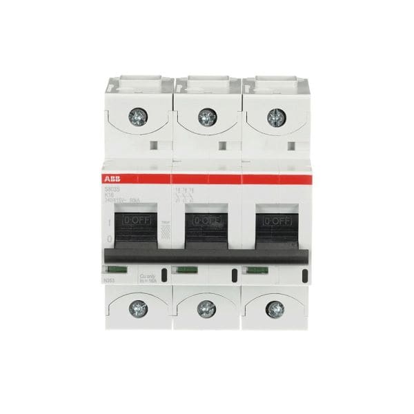 ABB - HLS-Sicherungsautomat 3-polig Charakteristik K Bemessungsstrom 16A 50kA/400VAC